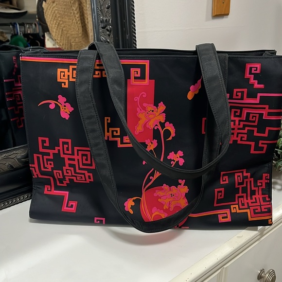 Lazy Sac chrysanthemum grand sack Bag or large purse - new with tag - Picture 3 of 5